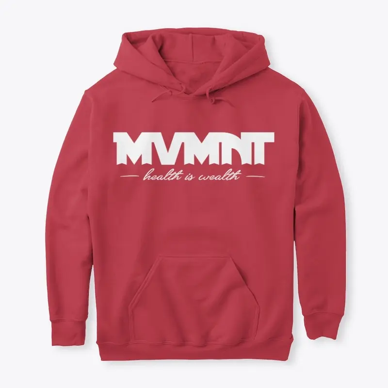 Classic MVMNT Hoodie - White Logo