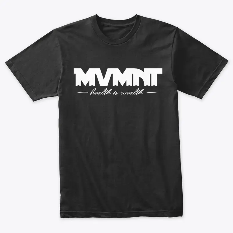 Men's MVMNT Tee - White Logo