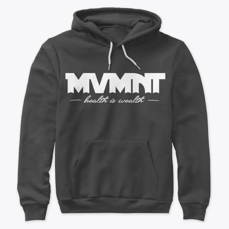 MVMNT Hoodie - White Logo