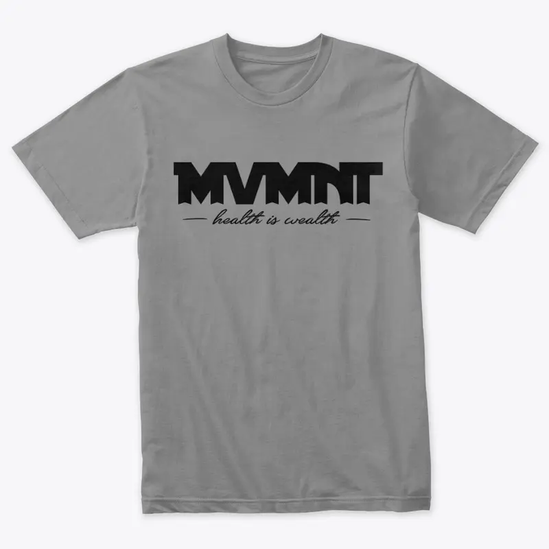 Men's MVMNT Tee - Black Logo